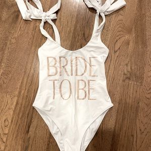 Bride to be bathing suit from Show me you mumu